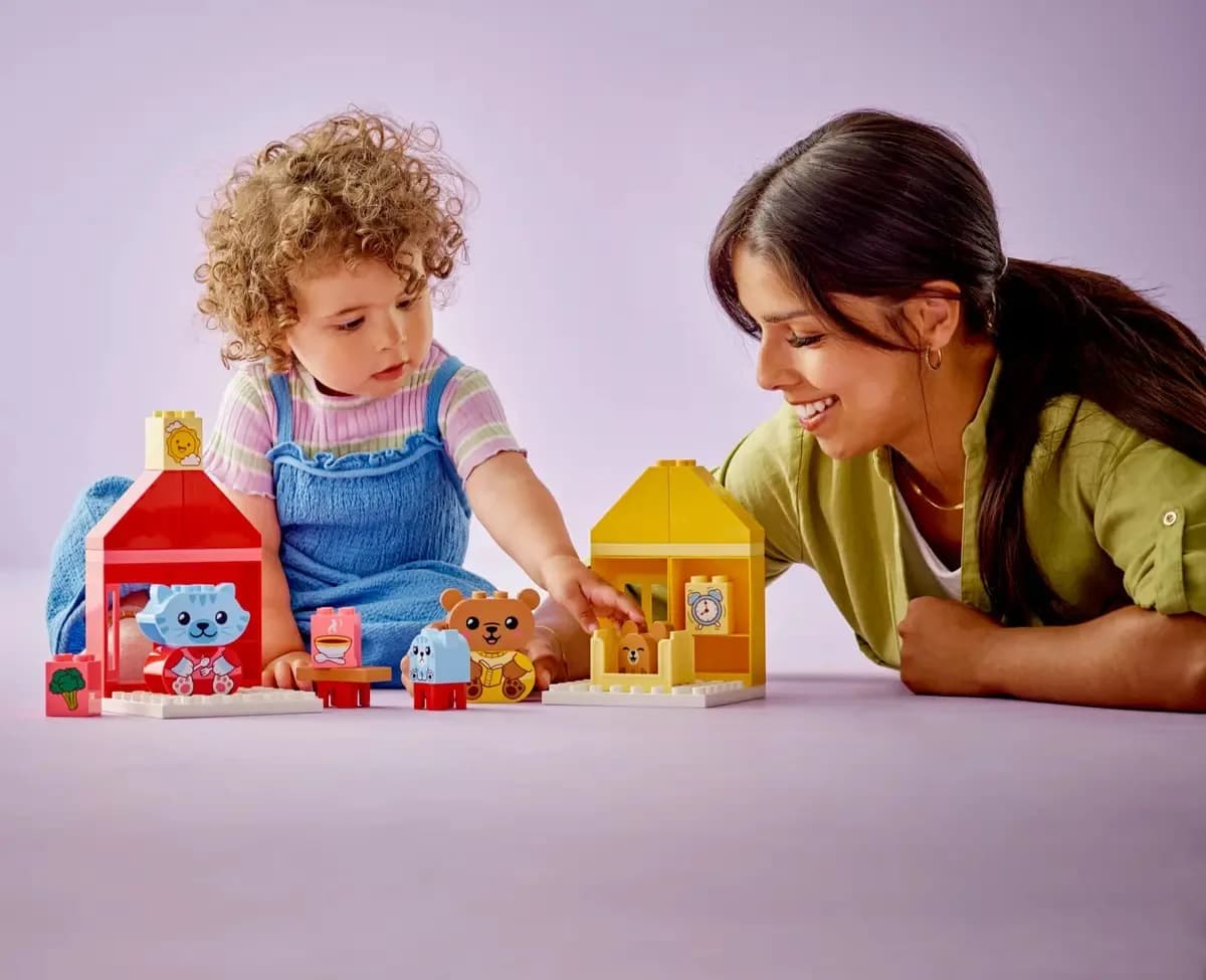 Конструктор Lego Duplo Мои первые повседневные процедуры: Время ужина и сна 28дет 10414 фото 8 Конструктор Lego Duplo Мои первые повседневные процедуры: Время ужина и сна 28дет 10414 фото 8