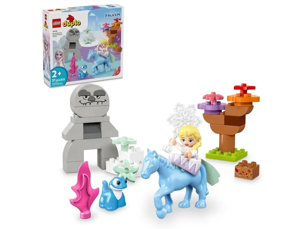 Конструктор Lego Duplo Эльза и Бруни в Зачарованном лесу 31дет 10418 фото 2 Конструктор Lego Duplo Эльза и Бруни в Зачарованном лесу 31дет 10418 фото 2