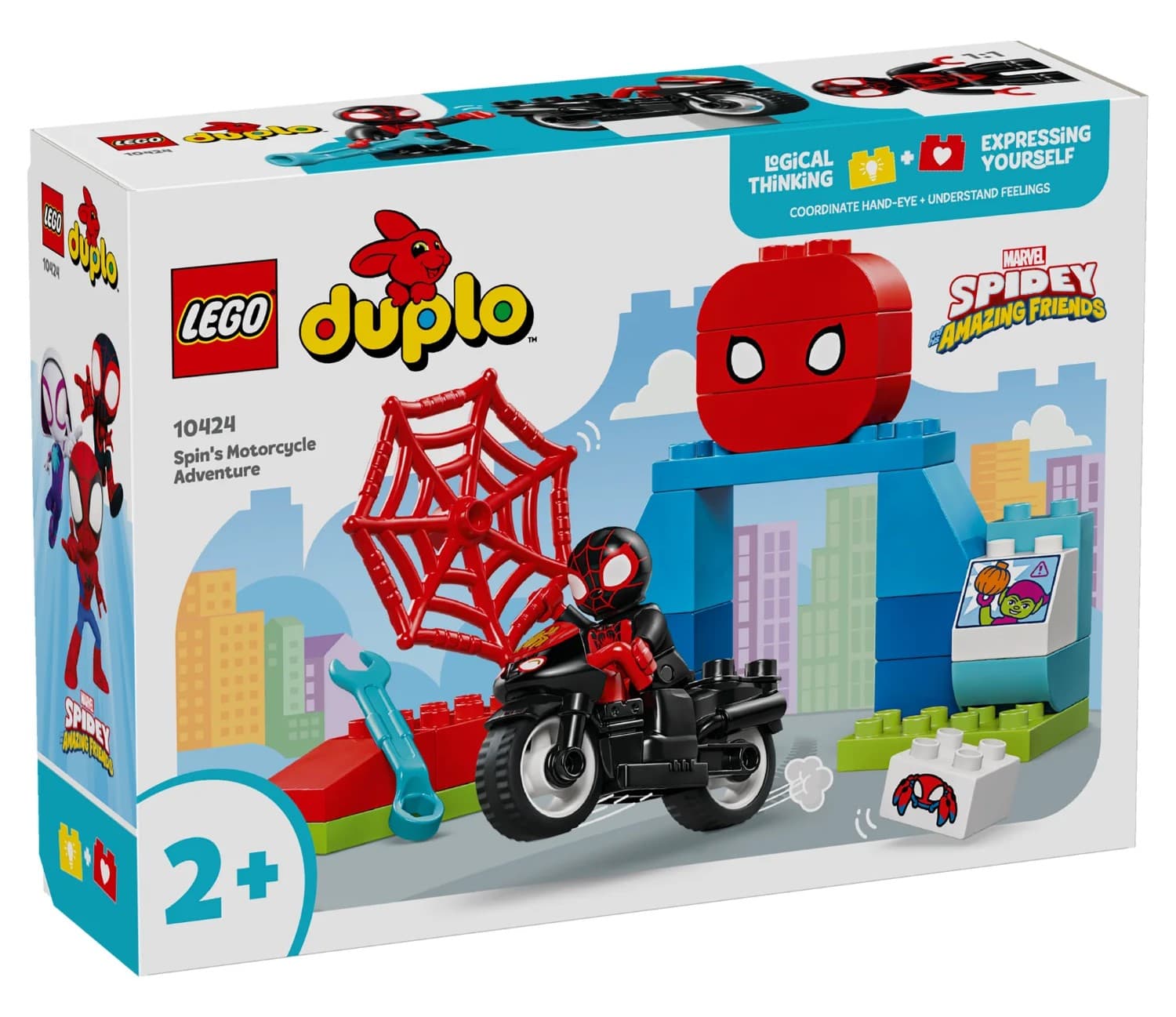 Конструктор Lego Duplo Мотоприключения Спина 24дет 10424 Конструктор Lego Duplo Мотоприключения Спина 24дет 10424