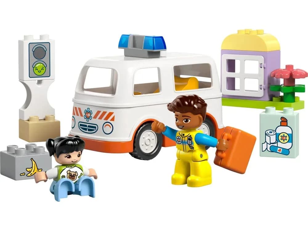 Конструктор Lego Duplo Швидка допомога та водій 19дет 10447 фото 2