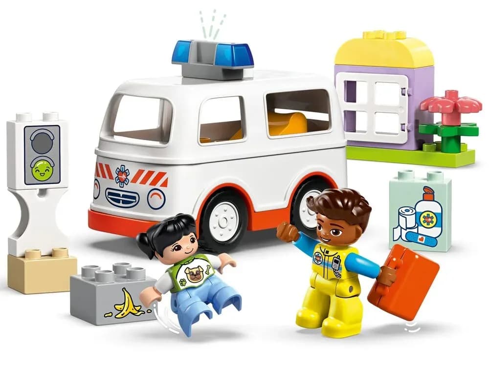 Конструктор Lego Duplo Швидка допомога та водій 19дет 10447 фото 3