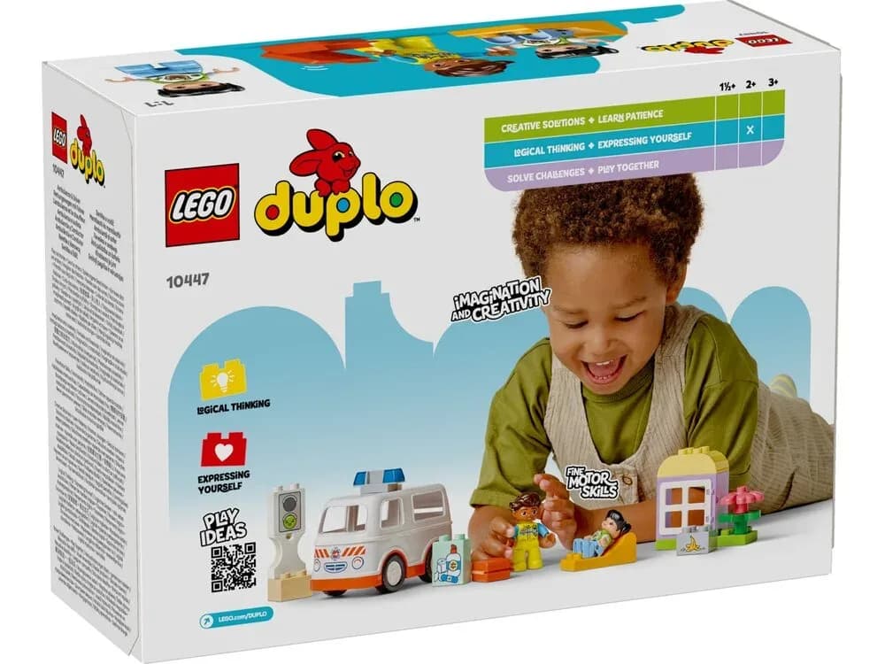 Конструктор Lego Duplo Швидка допомога та водій 19дет 10447 фото 8