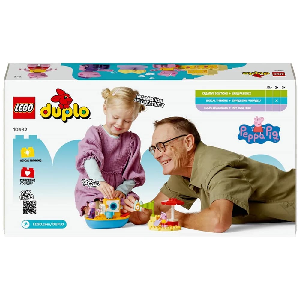 Конструктор Lego Duplo Морская прогулка Пеппы на лодке 23дет 10432 фото 9 Конструктор Lego Duplo Морская прогулка Пеппы на лодке 23дет 10432 фото 9