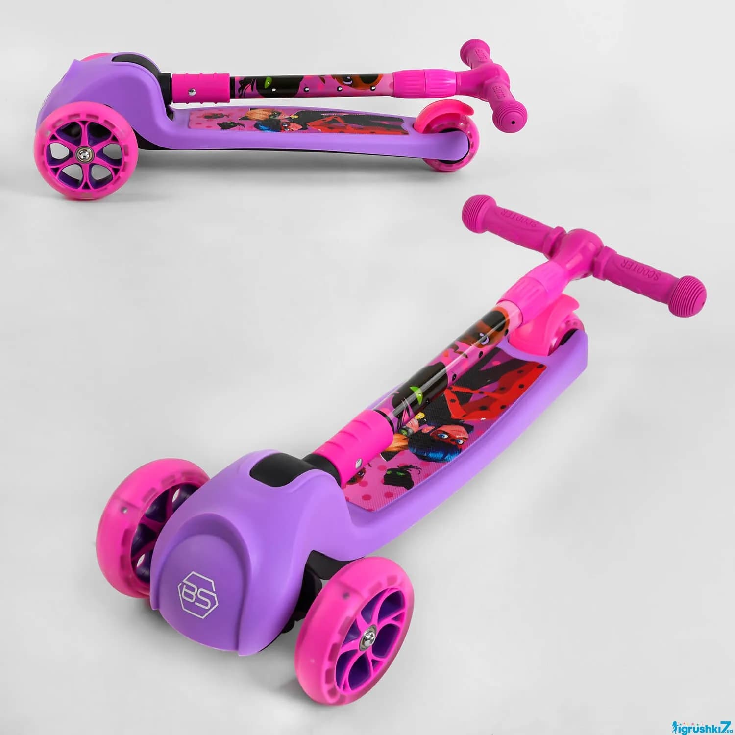 Самокат 3-х колесный Best Scooter 80277 фото 6