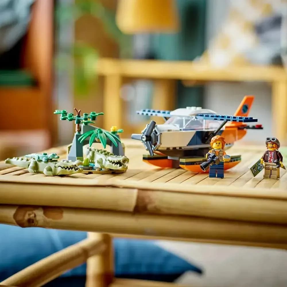 Конструктор Lego City Водный самолет для исследования джунглей 177дет 60425 фото 9 Конструктор Lego City Водный самолет для исследования джунглей 177дет 60425 фото 9