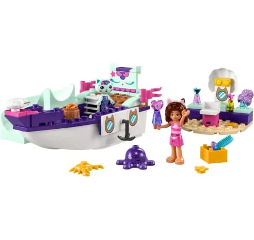 Конструктор Lego Gabby's Dollhouse Корабль и спа Габби и Нявки 88дет 10786 фото 2 Конструктор Lego Gabby's Dollhouse Корабль и спа Габби и Нявки 88дет 10786 фото 2