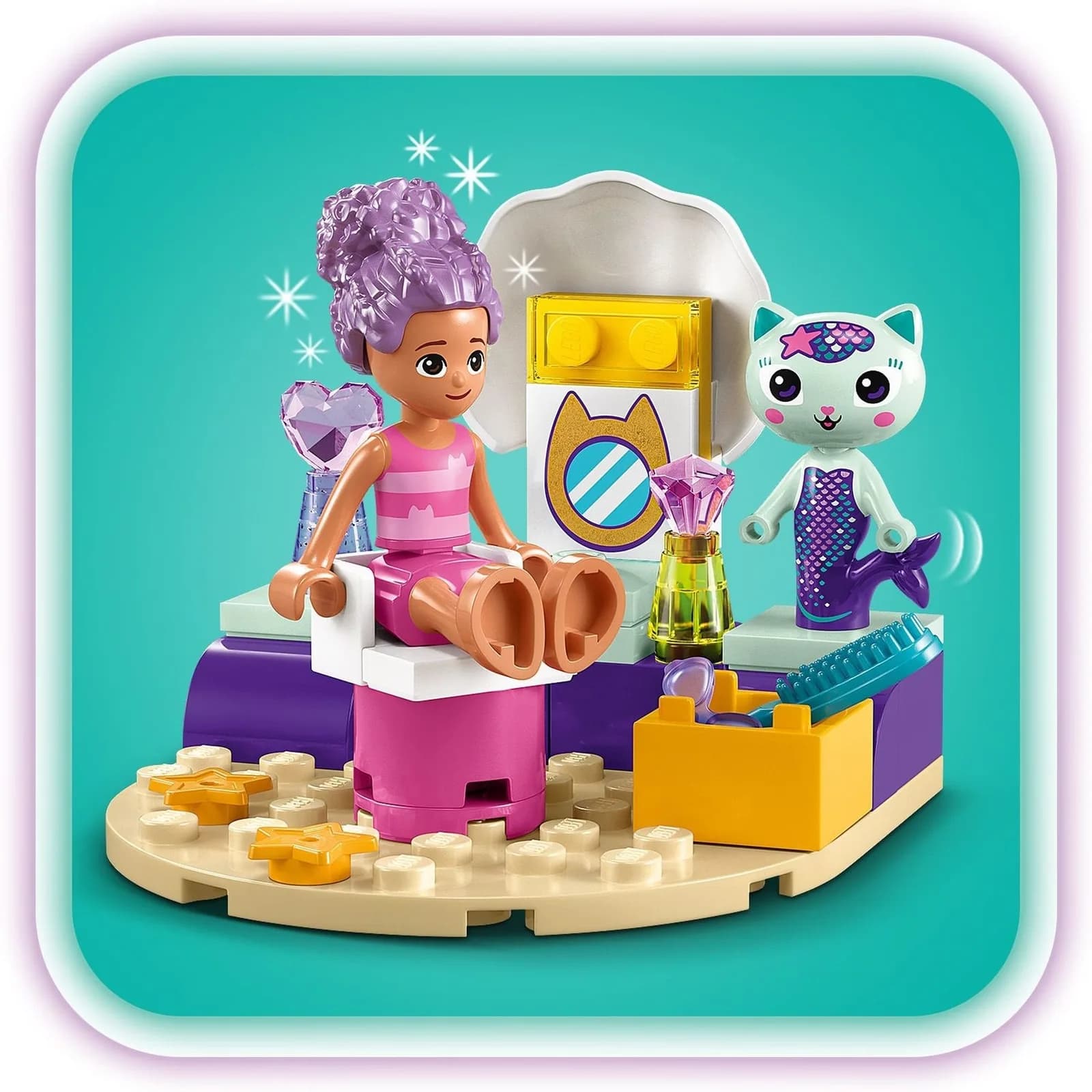 Конструктор Lego Gabby's Dollhouse Корабль и спа Габби и Нявки 88дет 10786 фото 4 Конструктор Lego Gabby's Dollhouse Корабль и спа Габби и Нявки 88дет 10786 фото 4