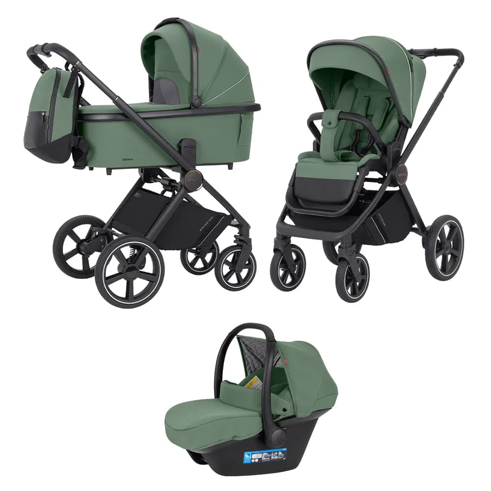 Коляска універсальна 3в1 Carrello Ultimo CRL-6519 Fern Green фото 2 Коляска універсальна 3в1 Carrello Ultimo CRL-6519 Fern Green фото 2