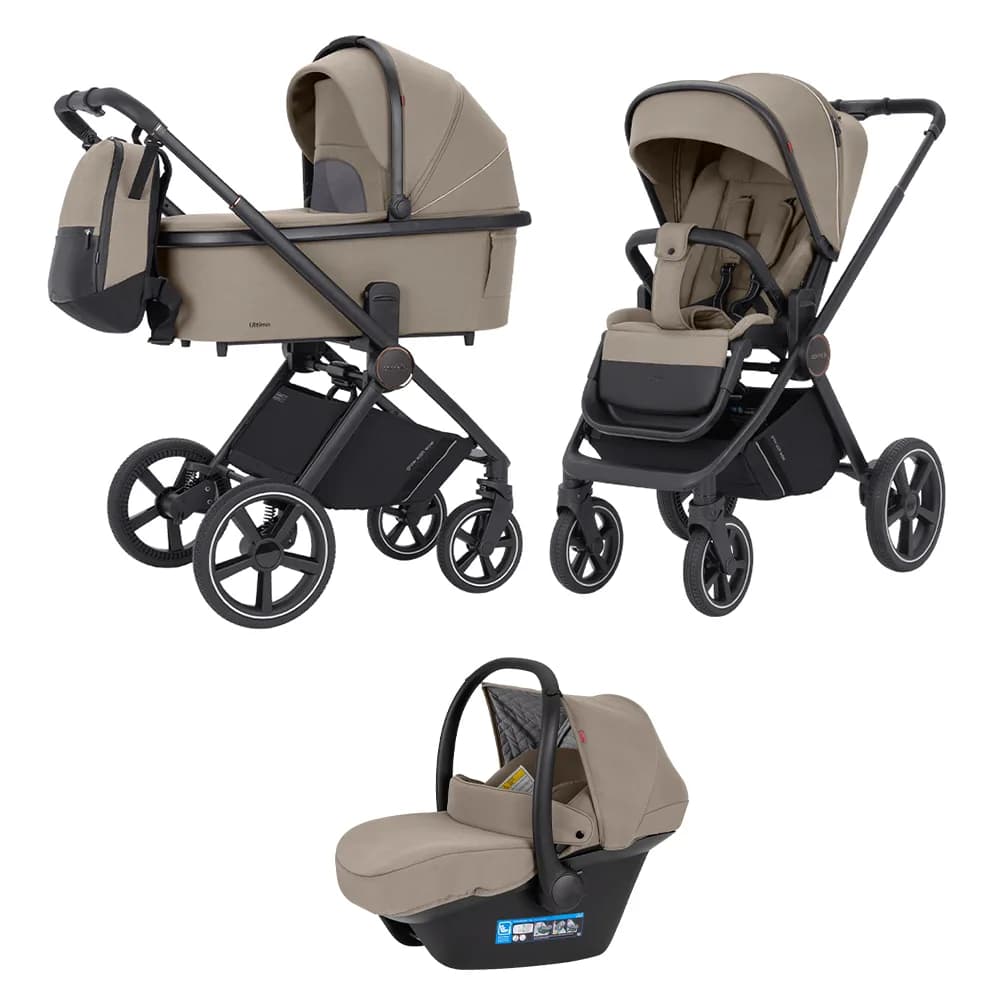 Коляска універсальна 3в1 Carrello Ultimo CRL-6519 Pearl Beige фото 2 Коляска універсальна 3в1 Carrello Ultimo CRL-6519 Pearl Beige фото 2