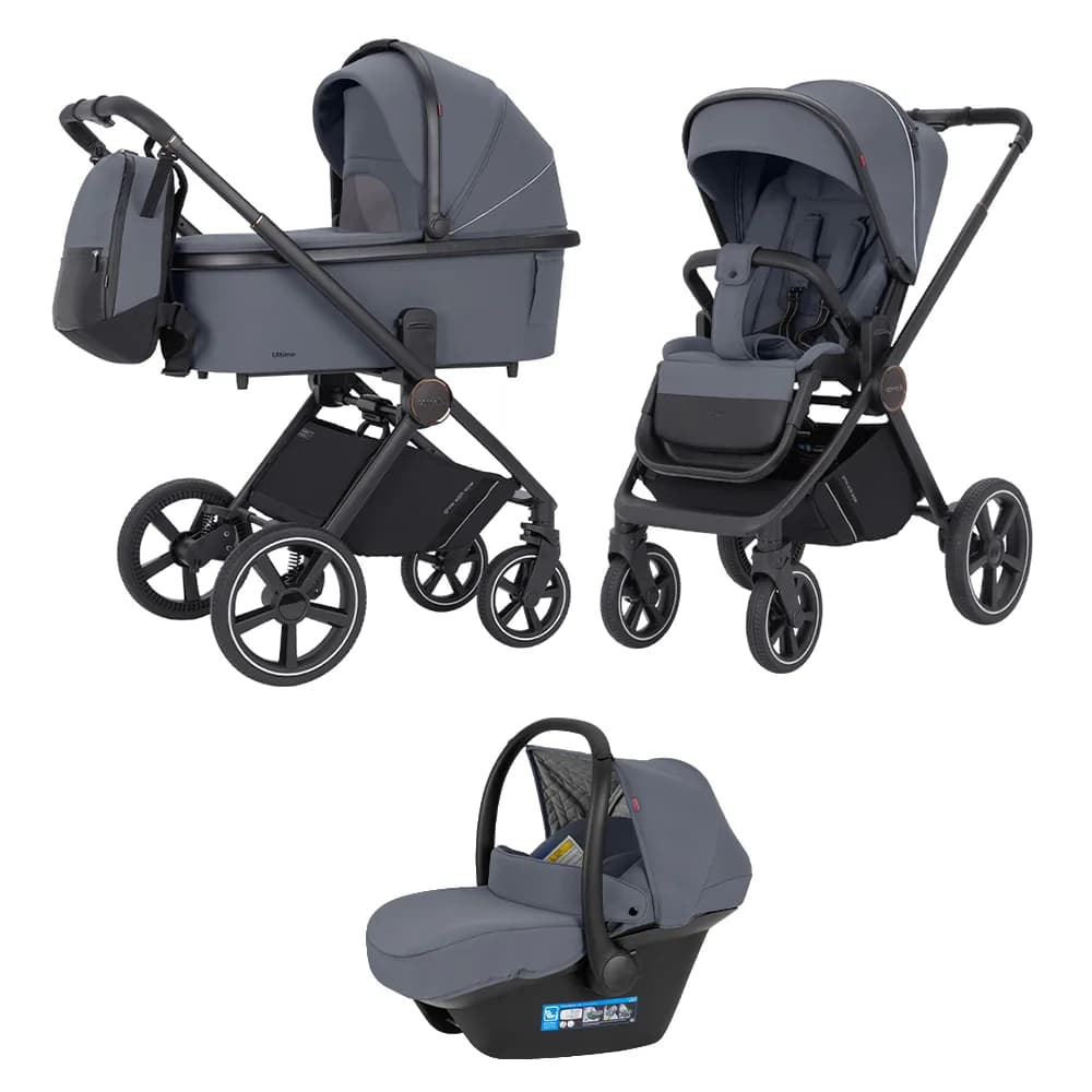 Коляска универсальная 3в1 Carrello Ultimo CRL-6519 Cool Grey фото 2 Коляска универсальная 3в1 Carrello Ultimo CRL-6519 Cool Grey фото 2