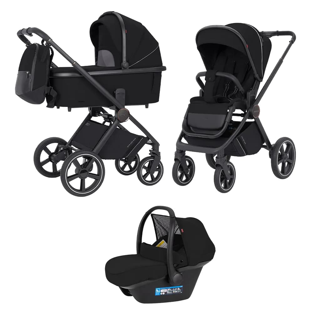 Коляска універсальна 3в1 Carrello Ultimo CRL-6519 Sable Black фото 2 Коляска універсальна 3в1 Carrello Ultimo CRL-6519 Sable Black фото 2