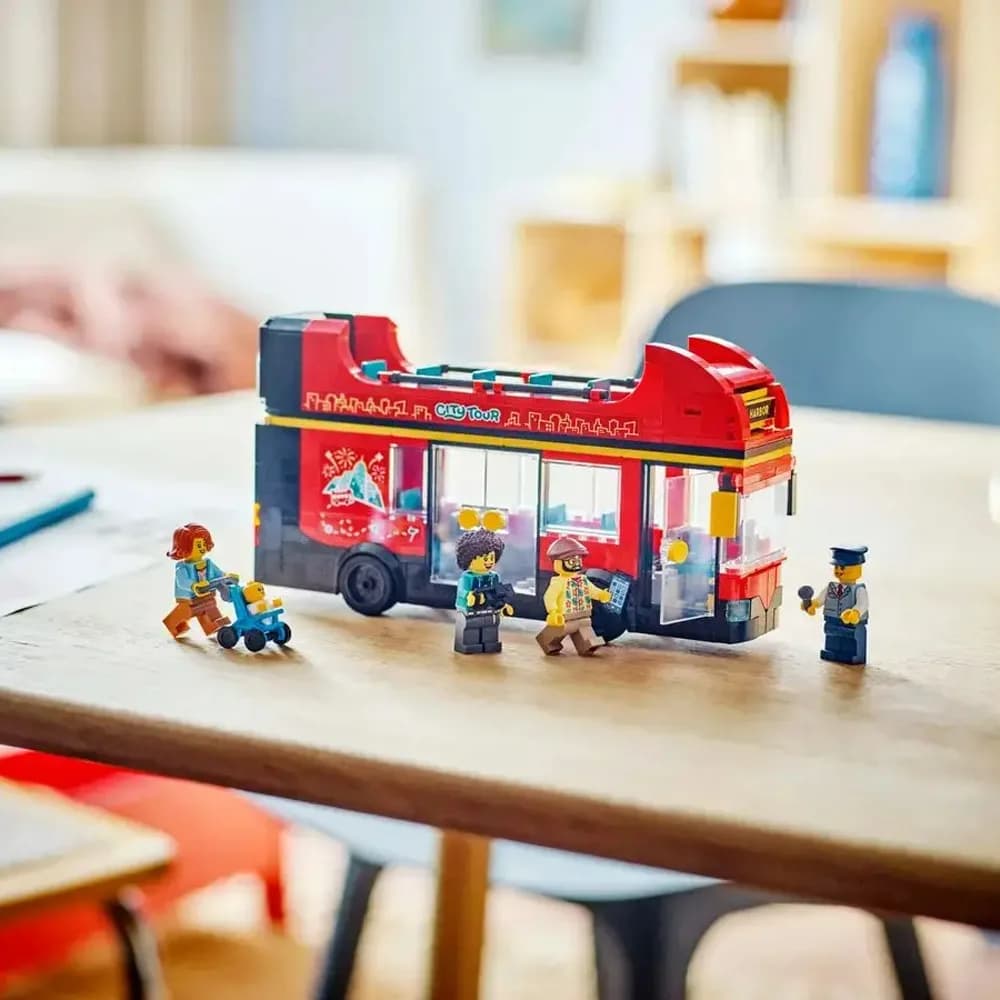 Конструктор Lego City Красный двухэтажный автобус 384дет 60407 фото 10