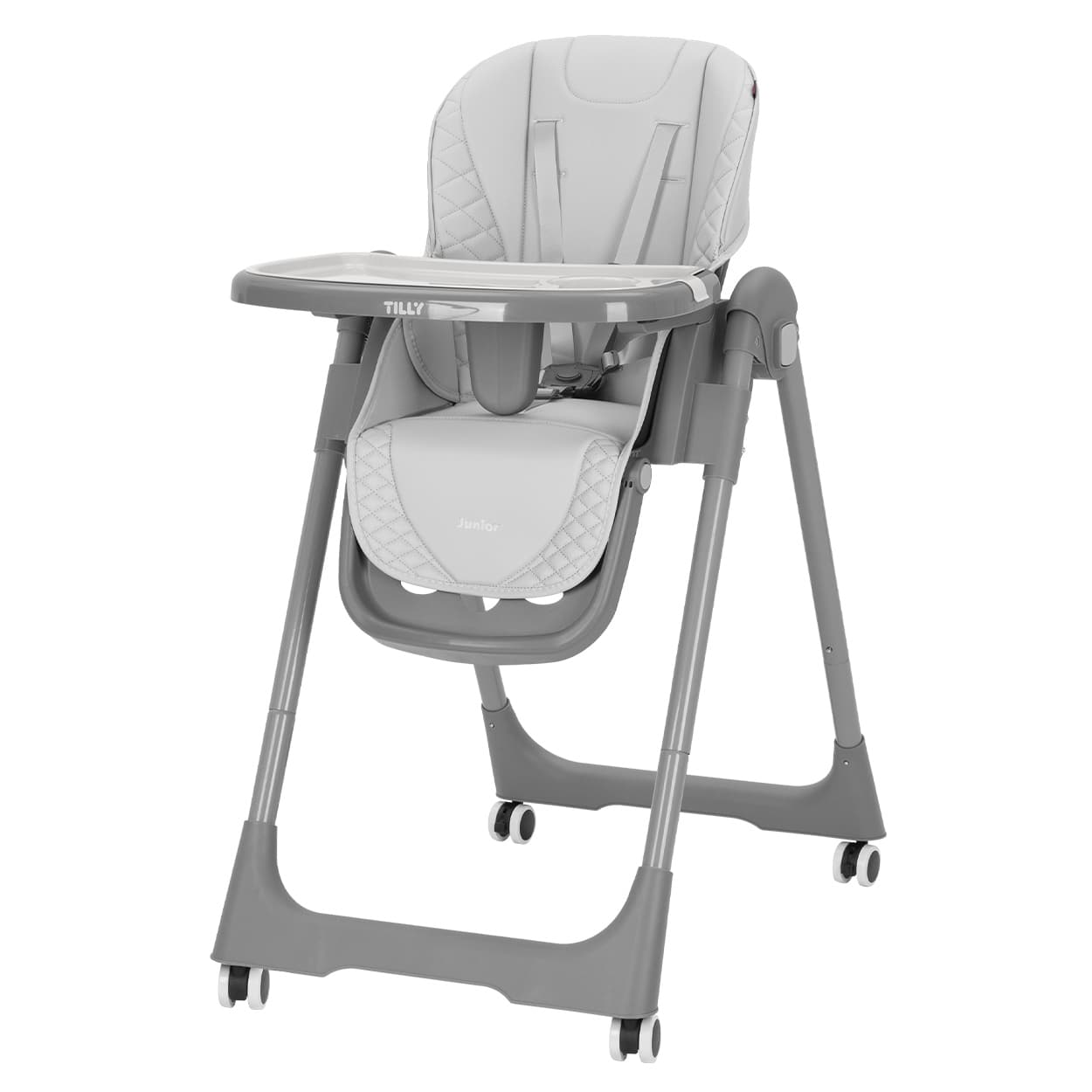 Стульчик для кормления Baby Tilly Junior T-671 Light Grey