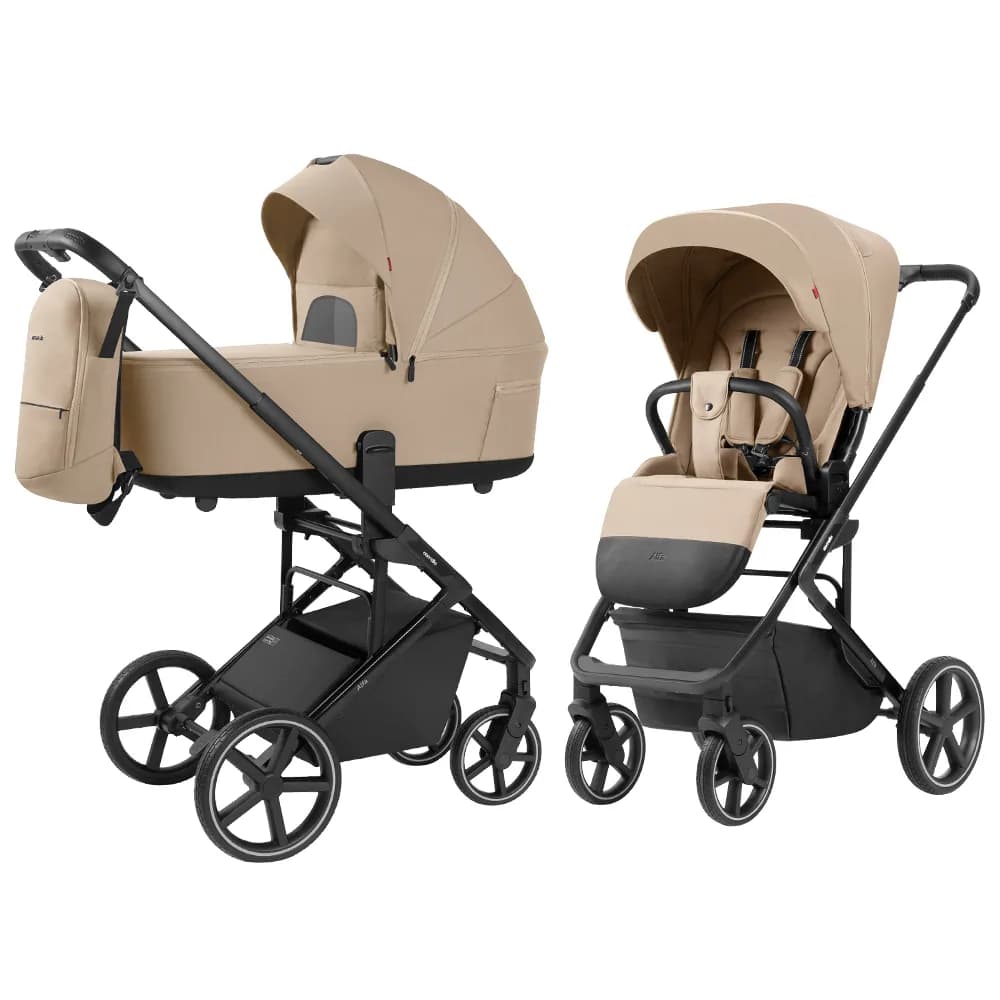 Коляска універсальна 2в1 CARRELLO Alfa CRL-6522 Natural Beige фото 3 Коляска універсальна 2в1 CARRELLO Alfa CRL-6522 Natural Beige фото 3