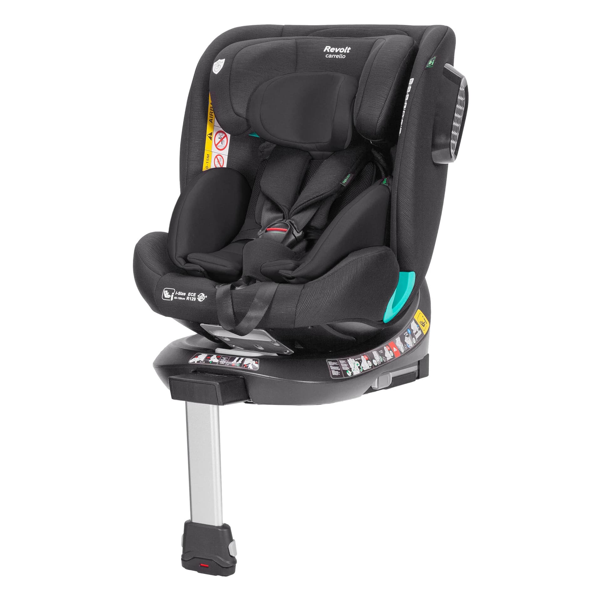 Автокресло Carrello Revolt i-Size 40-150см ISOFIX CRL-15805/1 Space Black