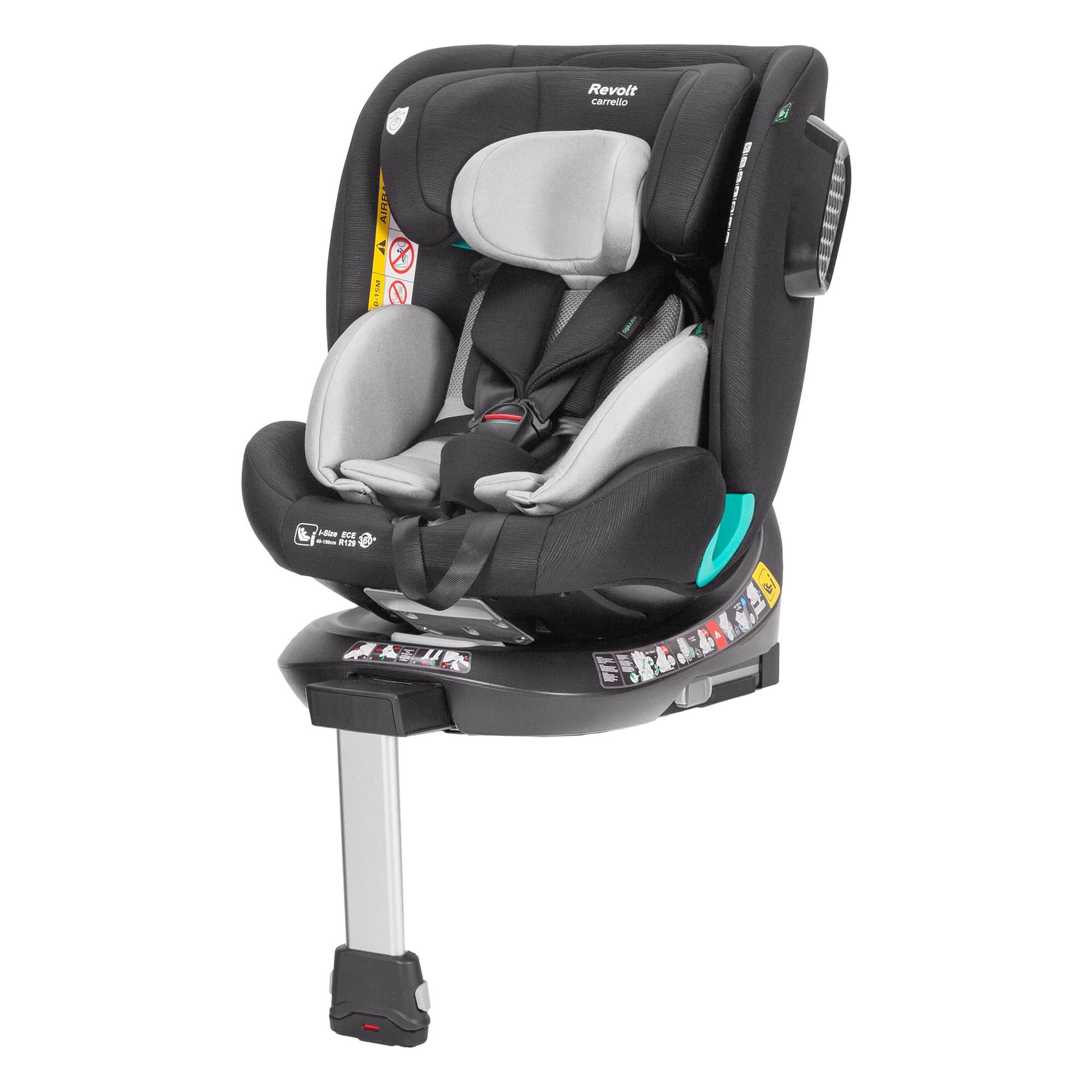 Автокресло Carrello Revolt i-Size 40-150см ISOFIX CRL-15805/1 Sky Grey