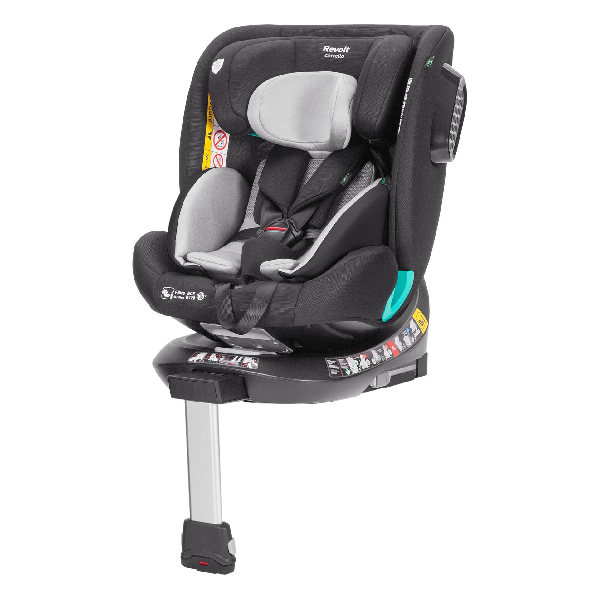 Автокресло Carrello Revolt i-Size 40-150см ISOFIX CRL-15805/1 Harbor Grey