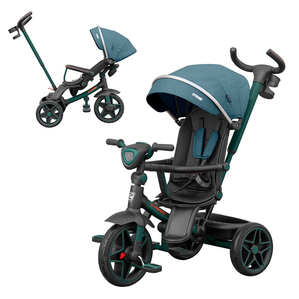 Велосипед 3-х колесный Tilly Dynamic T-3810 Green