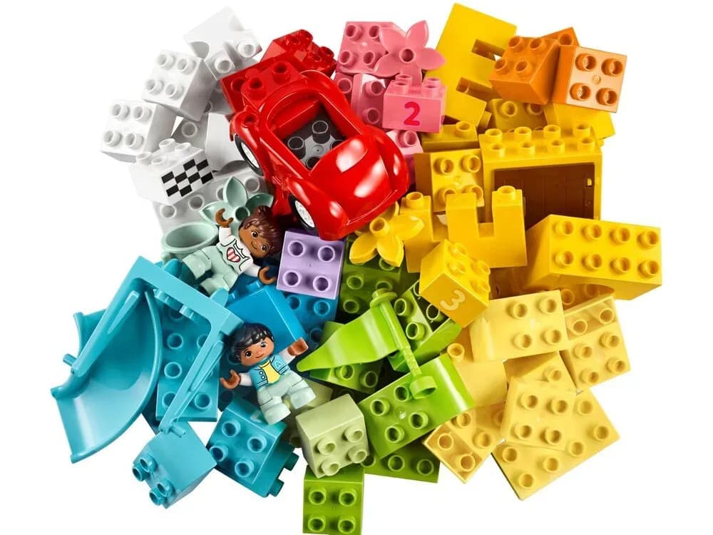 Конструктор Lego Duplo Коробка с кубиками Deluxe 85дет 10914 фото 2 Конструктор Lego Duplo Коробка с кубиками Deluxe 85дет 10914 фото 2