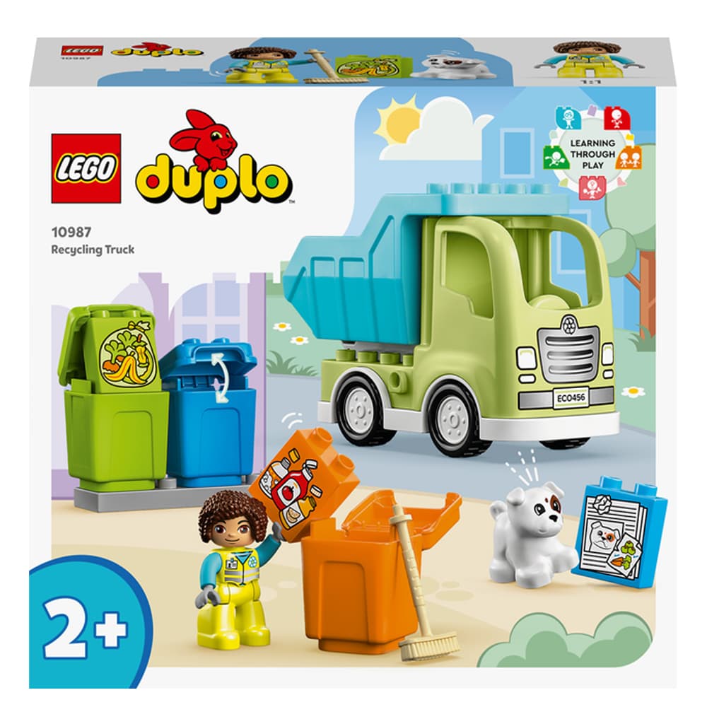Конструктор Lego Duplo Town Сміттєпереробна вантажівка 15дет 10987 Конструктор Lego Duplo Town Сміттєпереробна вантажівка 15дет 10987