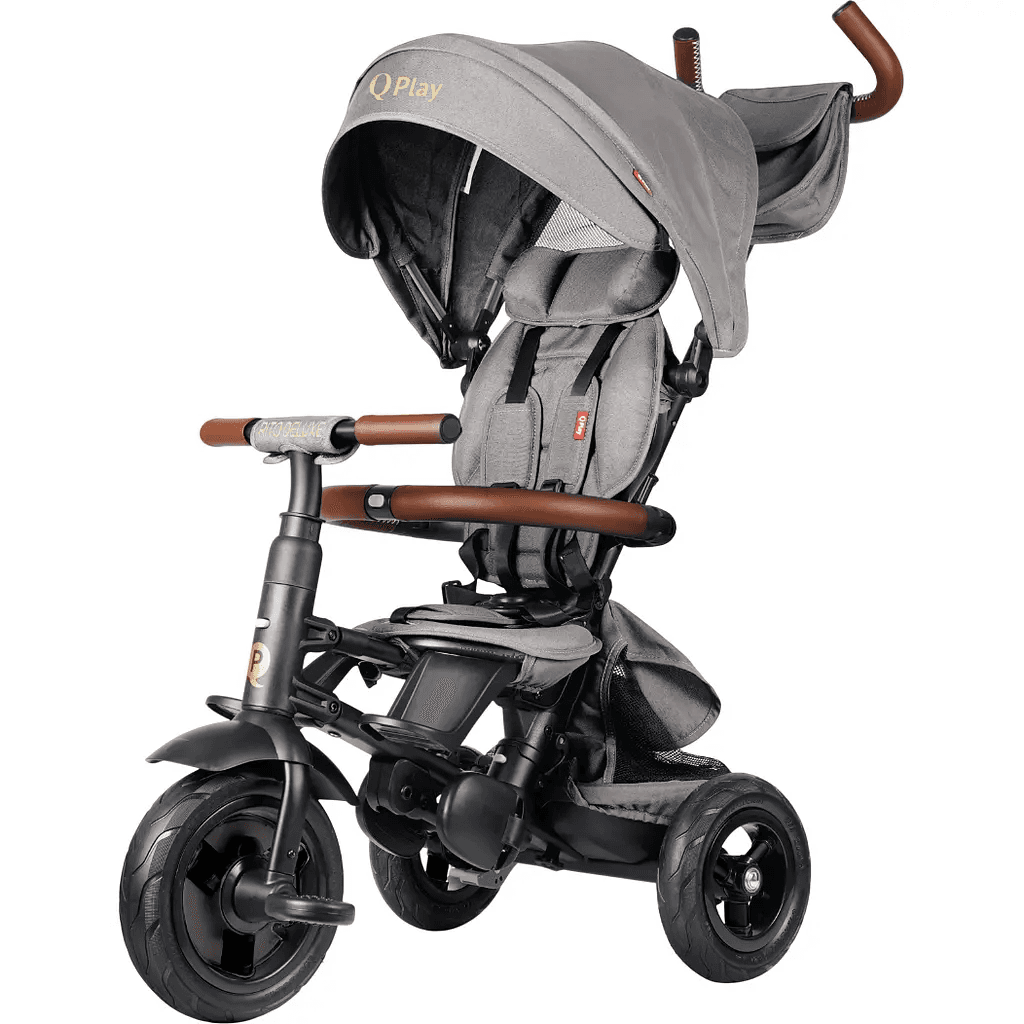 Велосипед Qplay Rito Deluxe Grey S380-17RitoDeluxeGrey