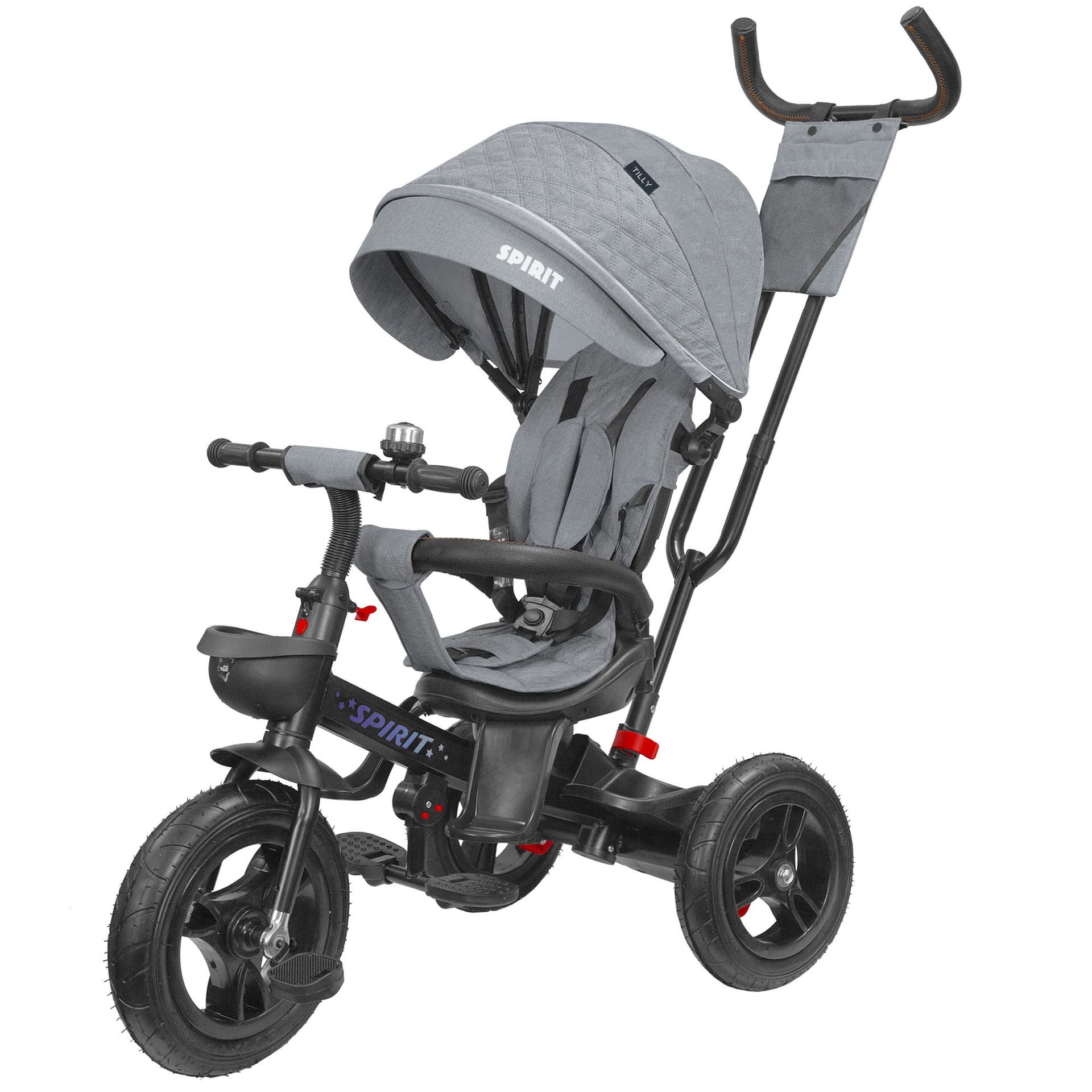 Велосипед 3-х колісний Tilly Spirit T-3811 Grey Велосипед 3-х колісний Tilly Spirit T-3811 Grey
