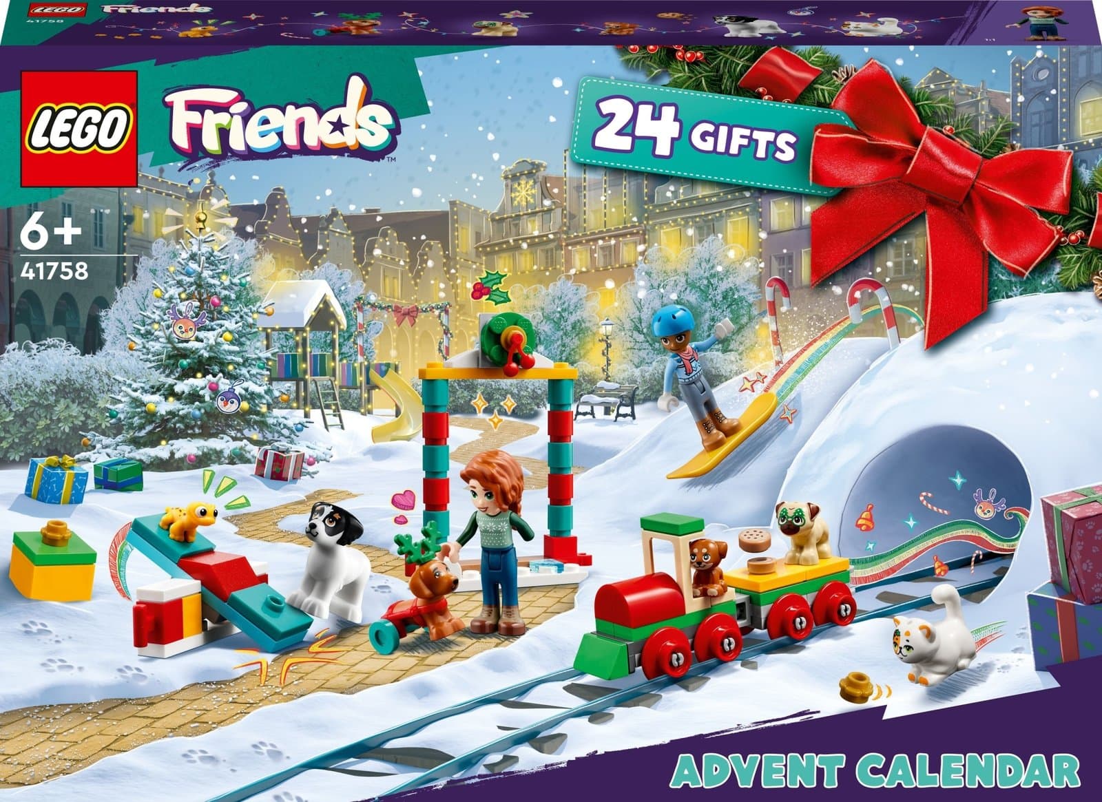 Конструктор Lego Friends Advent Calendar 2023 231дет 41758