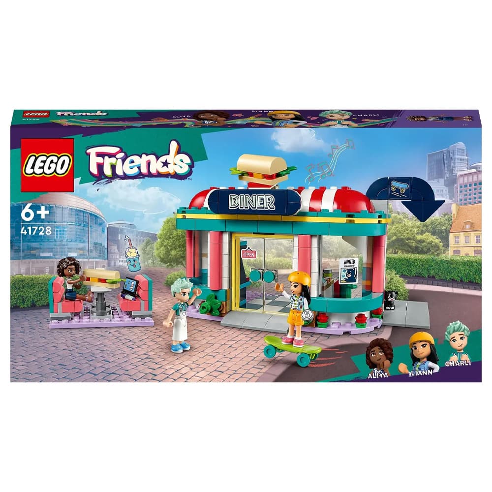 Конструктор LEGO Friends Хартлейк Сити: ресторанчик в центре города 346дет 41728