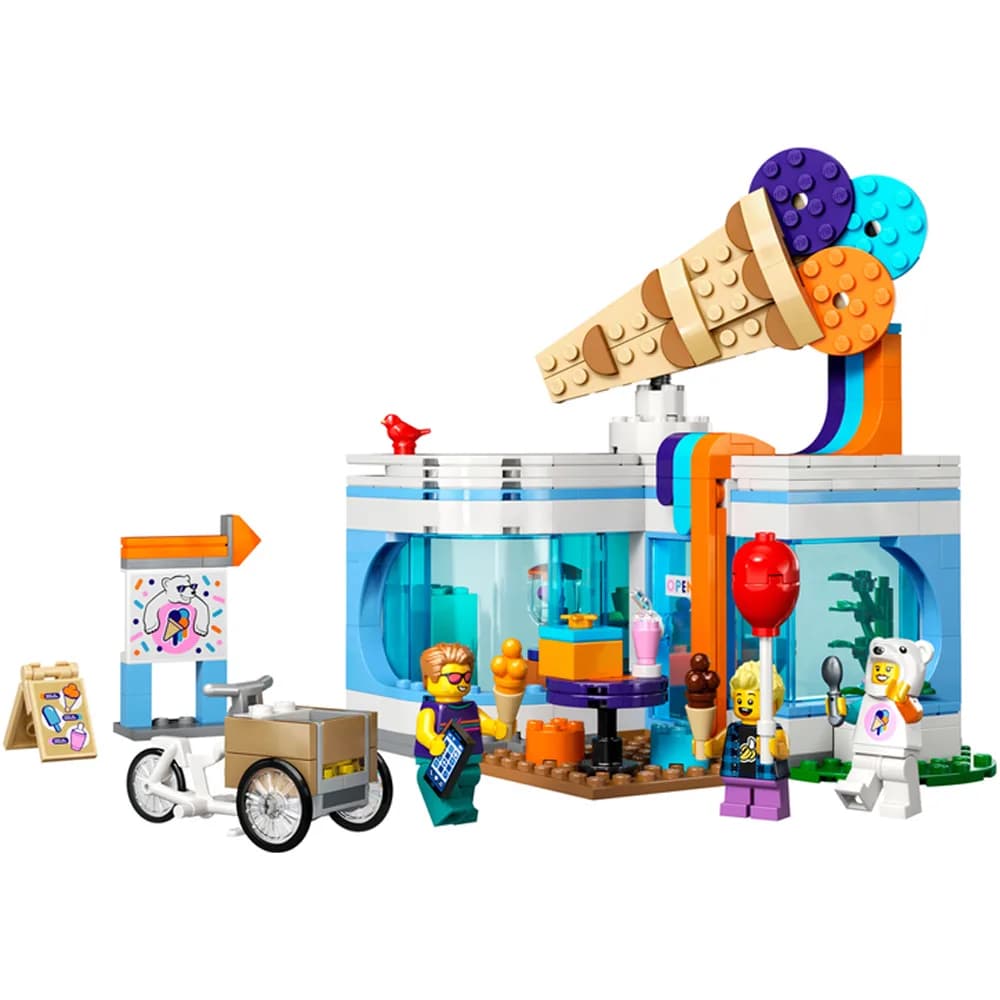 Конструктор LEGO City Магазин мороженого 296дет 60363 фото 3 Конструктор LEGO City Магазин мороженого 296дет 60363 фото 3