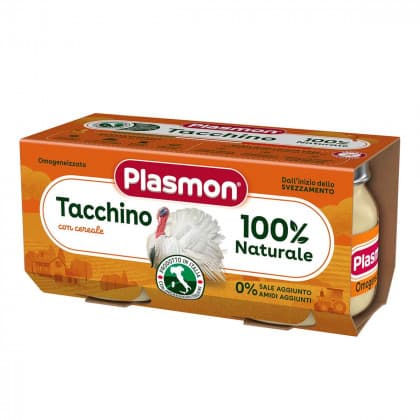 Пюре индейка Plasmon 2*80г 1136149