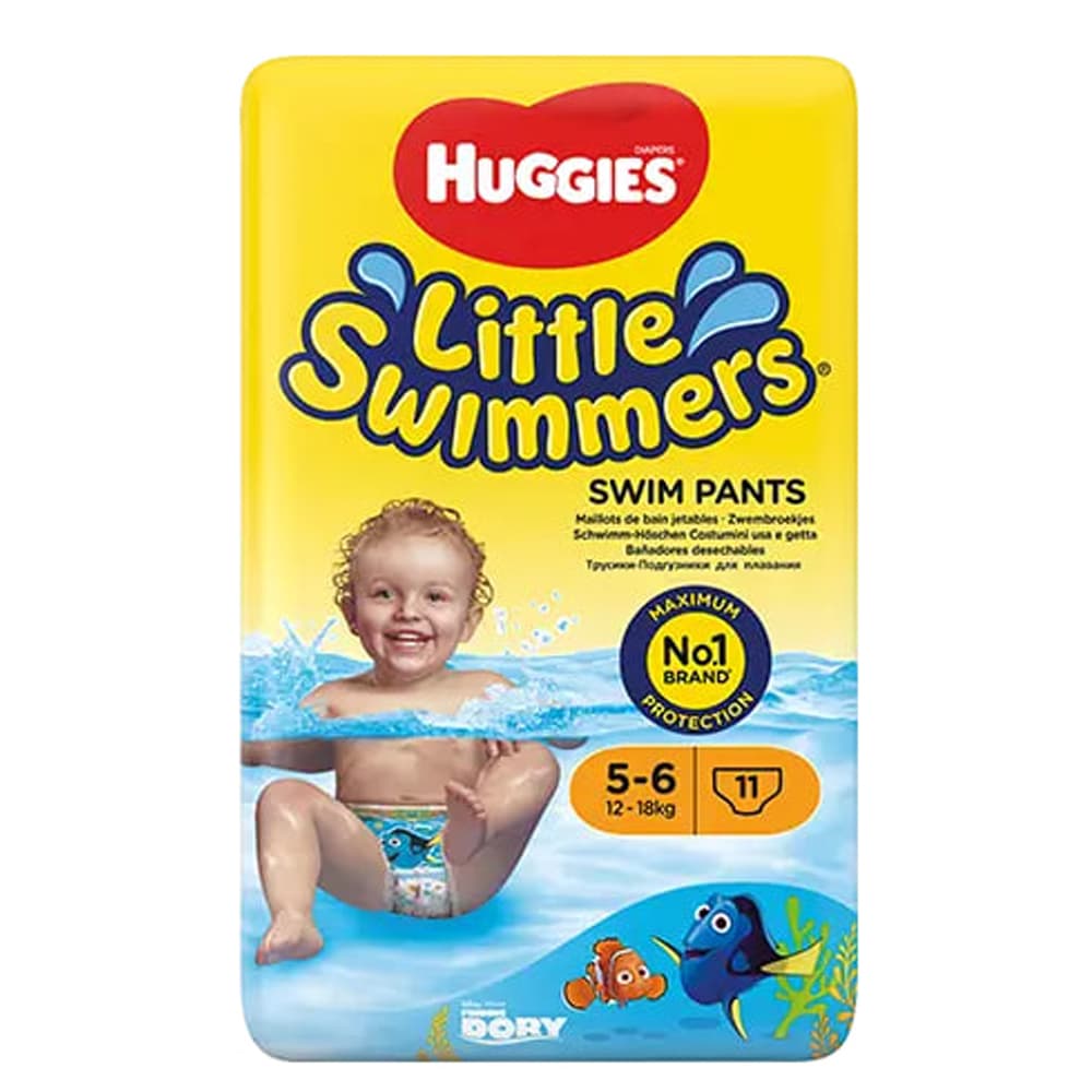 Подгузники-трусики Huggies Little Swimmers Naz 5-6 11шт 901895