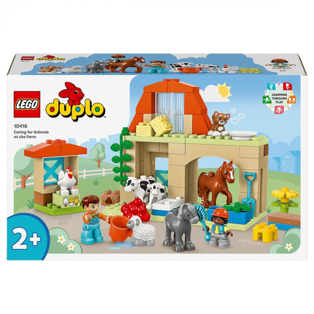 Конструктор Lego Duplo Догляд за тваринами на фермі 74дет 10416 Конструктор Lego Duplo Догляд за тваринами на фермі 74дет 10416