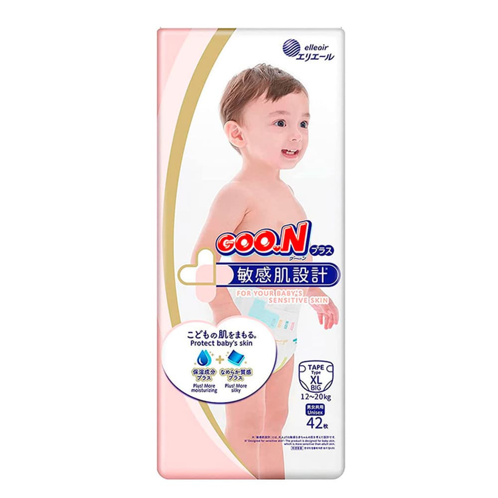 Подгузники Goo.N Plus large L 42шт 843337