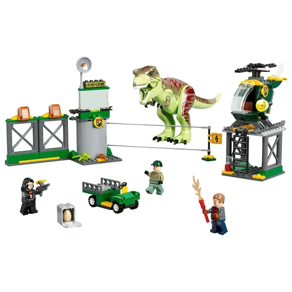 Конструктор Lego Jurassic World Побег тираннозавра 140дет 76944 фото 2 Конструктор Lego Jurassic World Побег тираннозавра 140дет 76944 фото 2
