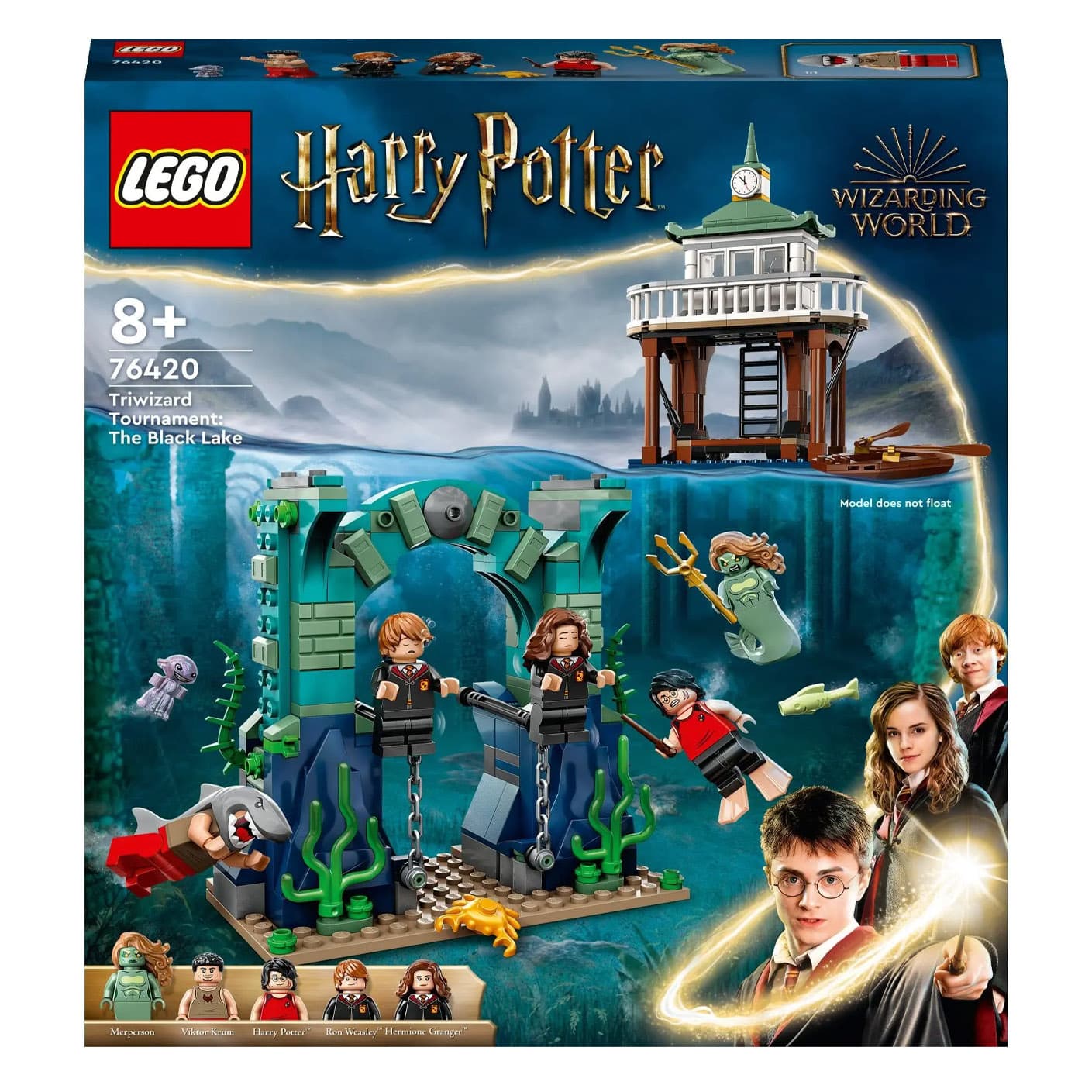 Конструктор Lego Harry Potter Трехколдовский турнир: Черное озеро 349дет 76420