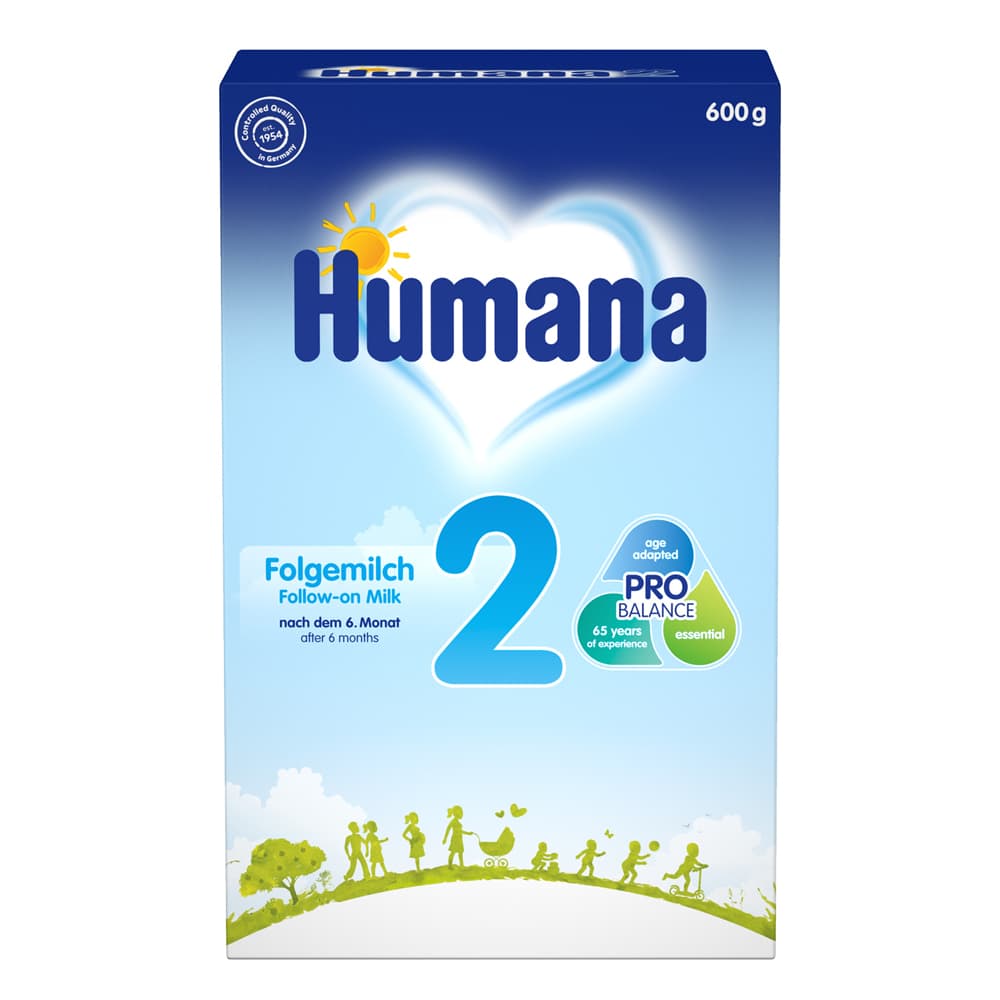 Смесь молочная Humana-2 600г 720238