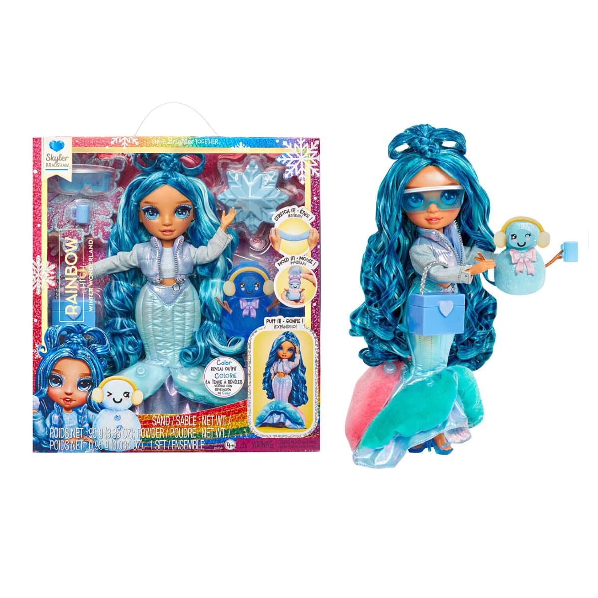 Кукла Rainbow High Winter Wonderland Скайлер 120834 Кукла Rainbow High Winter Wonderland Скайлер 120834