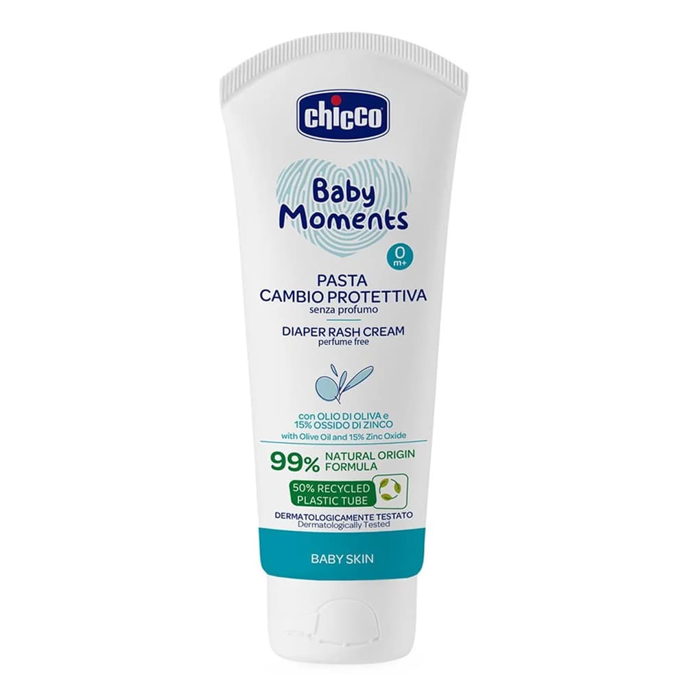 Крем захисний під підгузник Chicco Baby Moments 100мл 12114.00