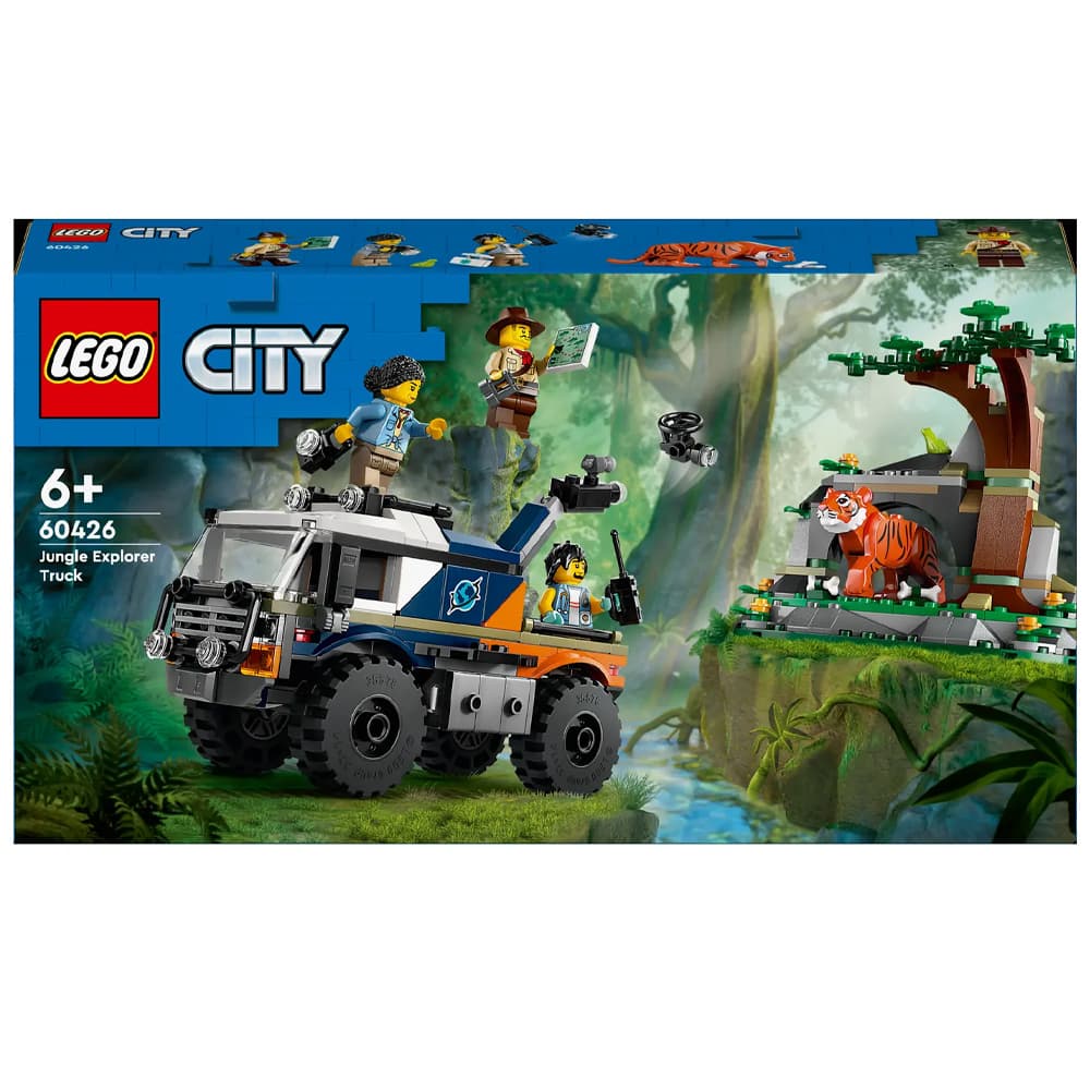 Конструктор Lego City Внедорожник для исследования джунглей 314дет 60426
