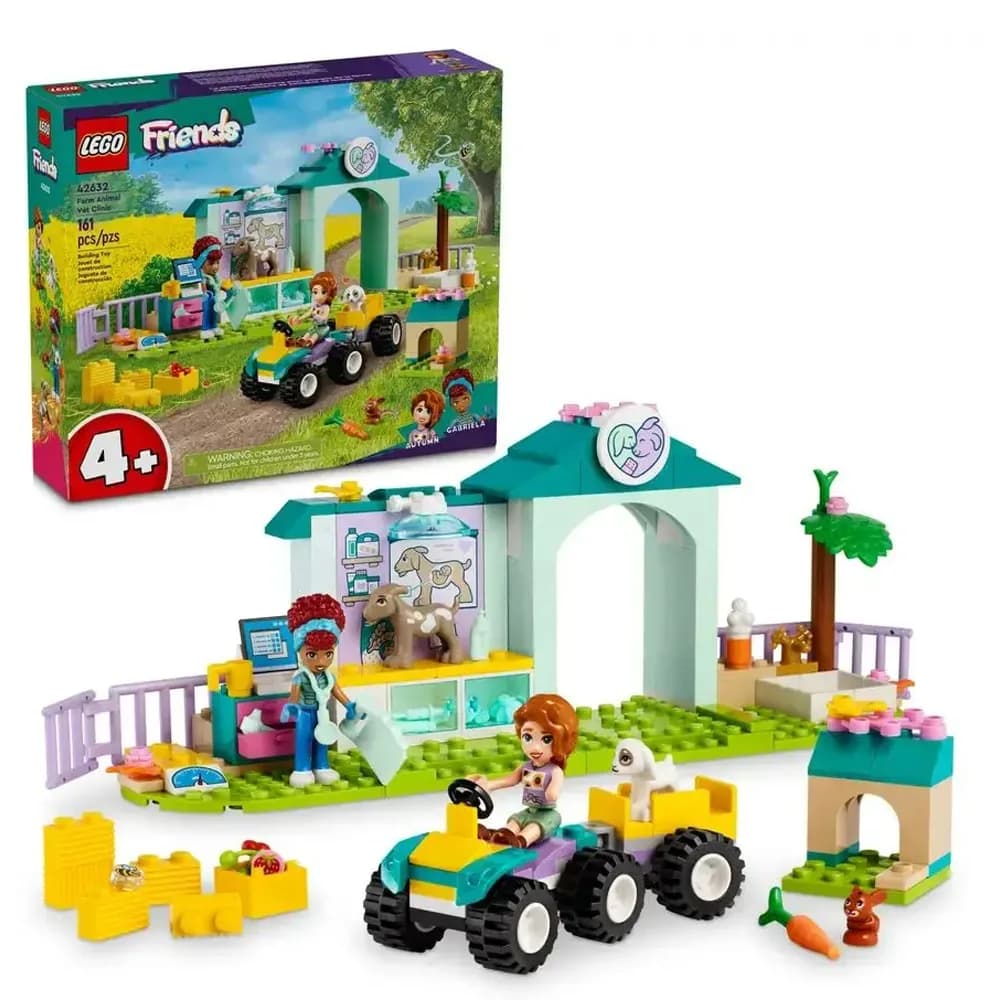 Конструктор Lego Friends Ветеринарная клиника для сельскохозяйственных животных 161дет 42632 фото 2 Конструктор Lego Friends Ветеринарная клиника для сельскохозяйственных животных 161дет 42632 фото 2