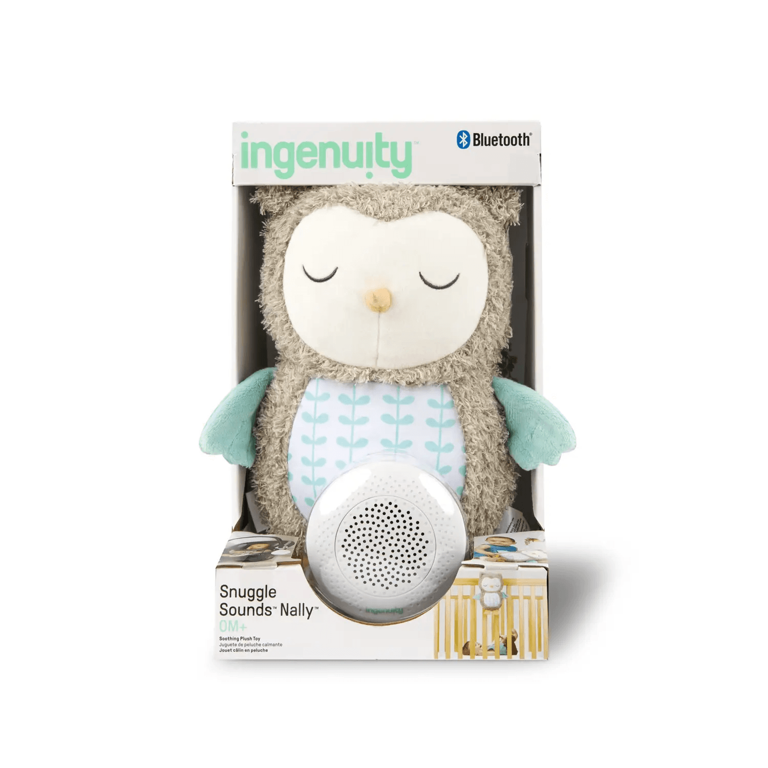 Игрушка мягкая музыкальная Ingenuity Snuggle Sounds 12477 Игрушка мягкая музыкальная Ingenuity Snuggle Sounds 12477
