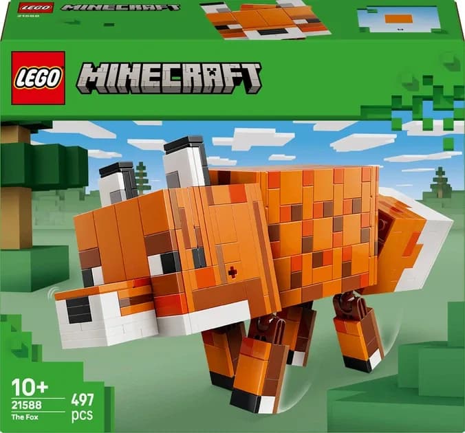 Конструктор Lego Minecraft Лиса 497дет 21588 фото 2