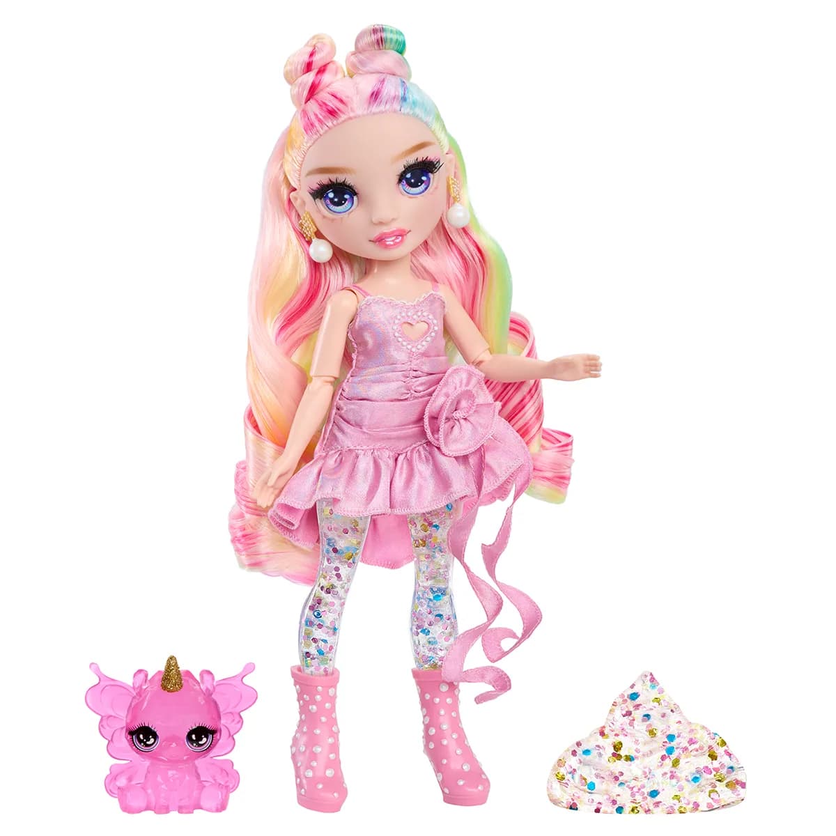 Игровой набор с куклой Rainbow High Rainbow Shimmers Белла 122401 фото 2 Игровой набор с куклой Rainbow High Rainbow Shimmers Белла 122401 фото 2