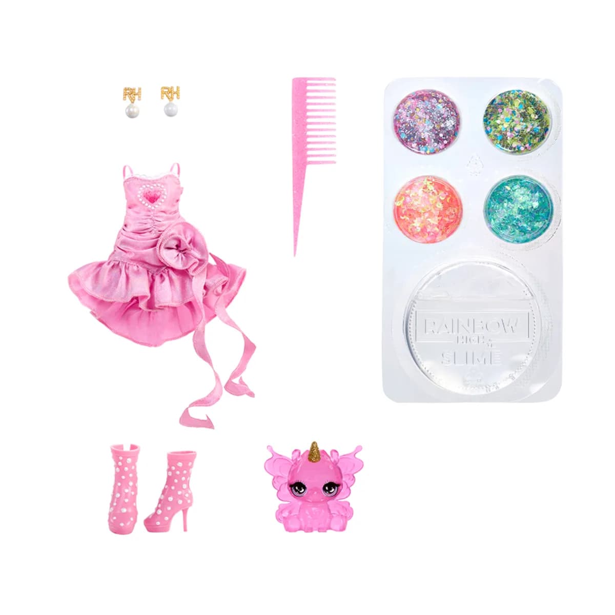 Игровой набор с куклой Rainbow High Rainbow Shimmers Белла 122401 фото 3 Игровой набор с куклой Rainbow High Rainbow Shimmers Белла 122401 фото 3