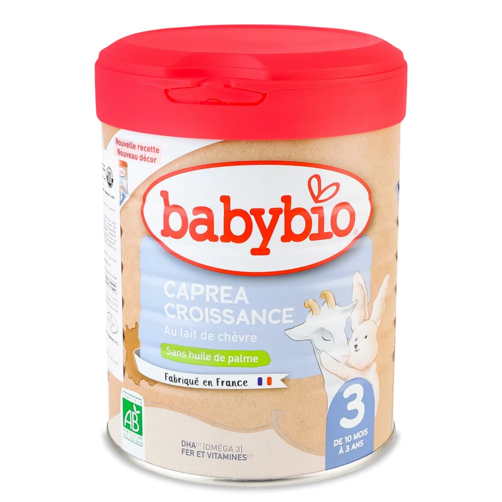 Смесь Babybio на основе козьего молока Caprea-3 800г 58053