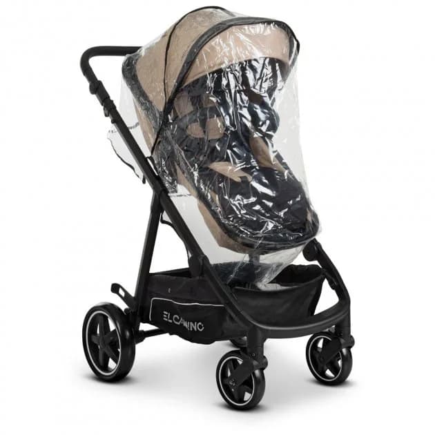 Коляска-трансформер 2в1 El Camino Alliance ME 1069 Denim Beige фото 6