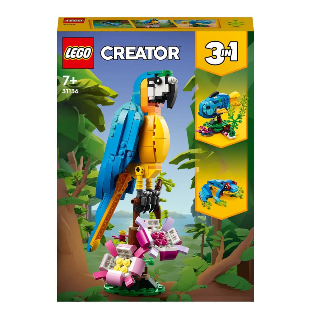Конструктор Lego Creator Екзотичний папуга 253дет 31136 Конструктор Lego Creator Екзотичний папуга 253дет 31136