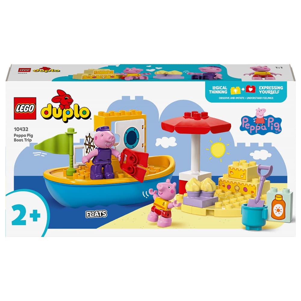 Конструктор Lego Duplo Морская прогулка Пеппы на лодке 23дет 10432 Конструктор Lego Duplo Морская прогулка Пеппы на лодке 23дет 10432