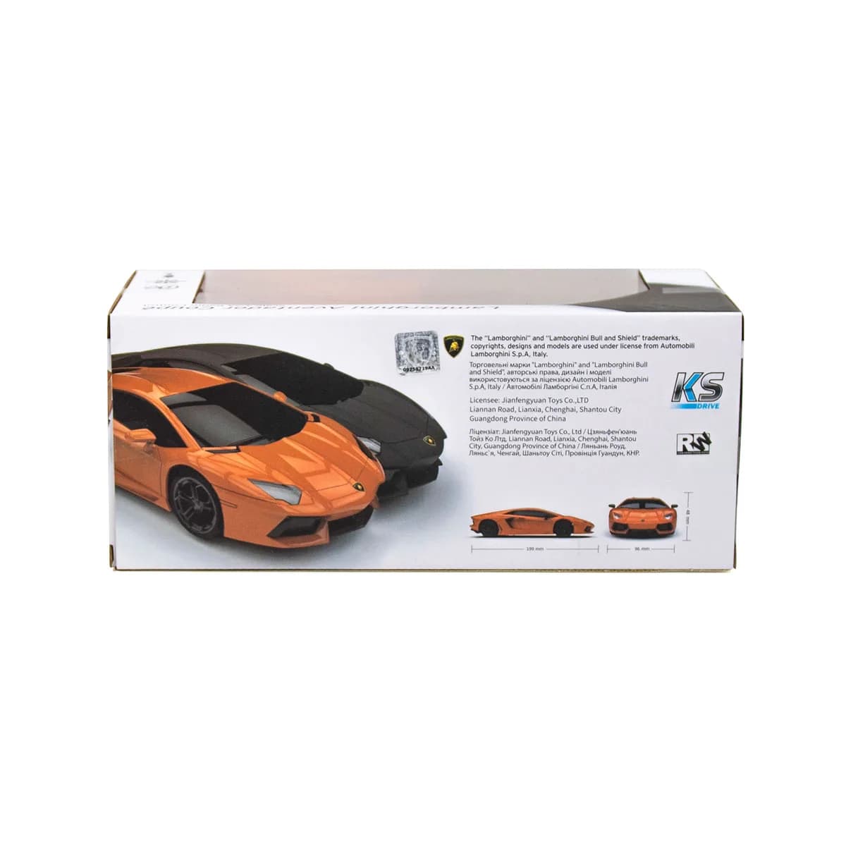 Машина на р/у KS Drive Lamborghini Aventador LP 700-4 124GLBO фото 10 Машина на р/у KS Drive Lamborghini Aventador LP 700-4 124GLBO фото 10