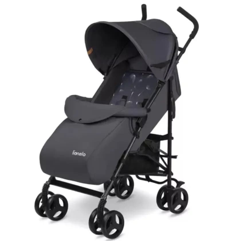 Коляска прогулянкова Lionelo Elia Grey White LO-ELIA GREY WHITE фото 2